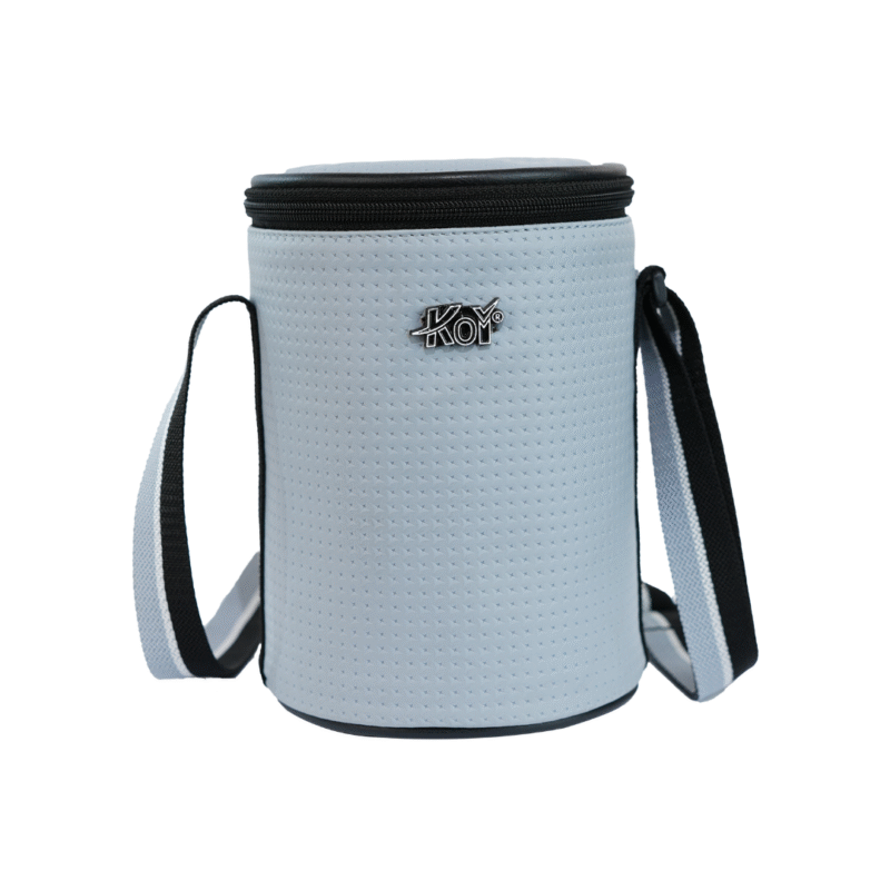 KOI TiffinPro Stainless Steel Leak-Proof Lunch Box Set Grey - Image 2