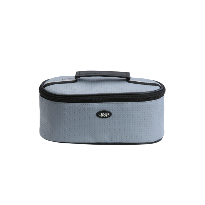 KOI TiffinPro Stainless Steel Leak-Proof Lunch Box Set Grey - Image 2