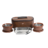 KOI TiffinPro Stainless Steel Leak-Proof Lunch Box Set Mempis Brown