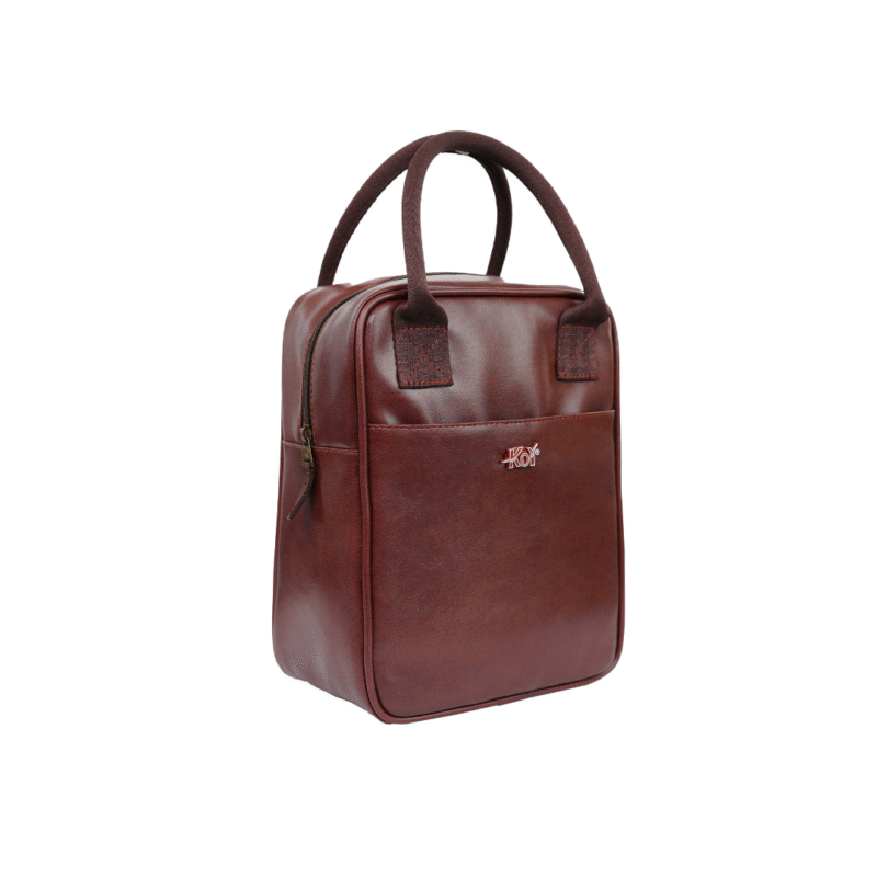 Koi Lunch Bag  | Brown - Image 5
